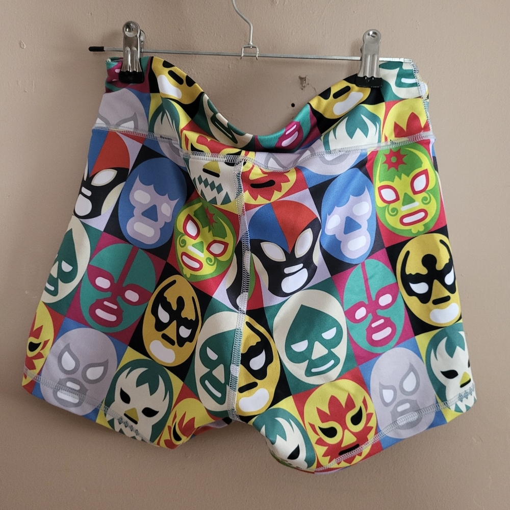 Lucha Libra Workout Shorts! - Picture 2 of 4